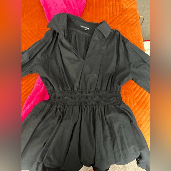 Fashion Nova Cinched Waist Dress - Picture 1 of 4